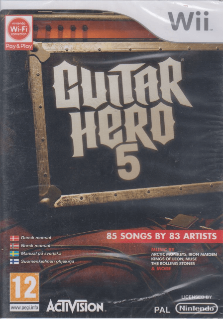 Guitar Hero 5 - WII - Nintendo Wii - Packshots