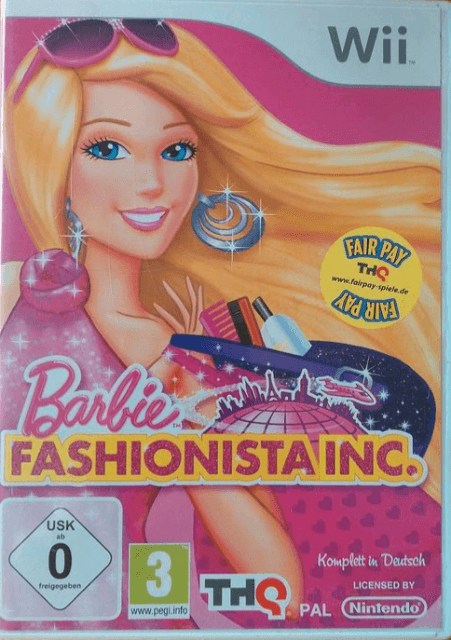 Barbie: Fashionista Inc. - WII - Nintendo Wii