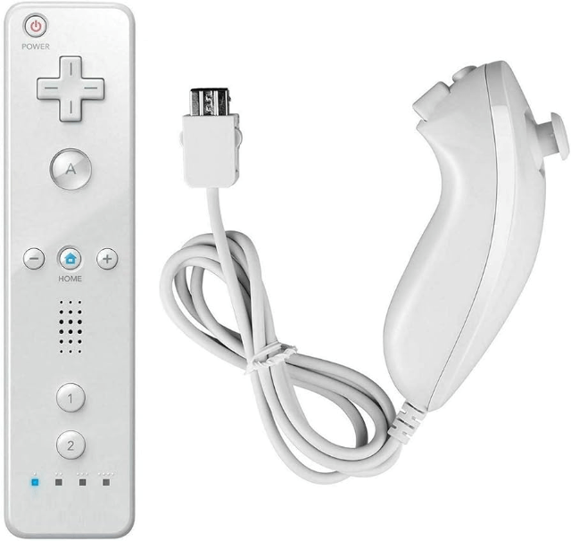 Wii Remote Controller Motion + Nunchunk - WII - Nintendo Wii