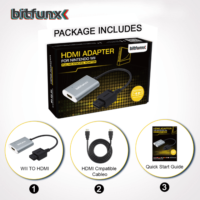 HDMI Adapter for Wii - WII - Nintendo Wii