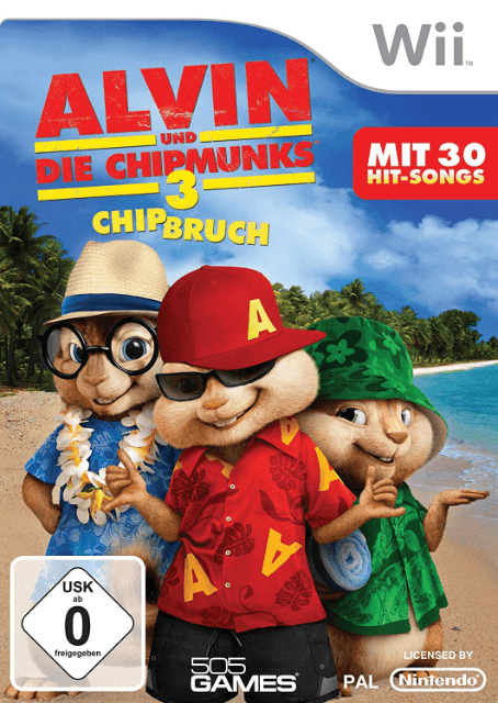 Alvin und die Chipmunks 3: Chip Bruch - WII - Nintendo Wii