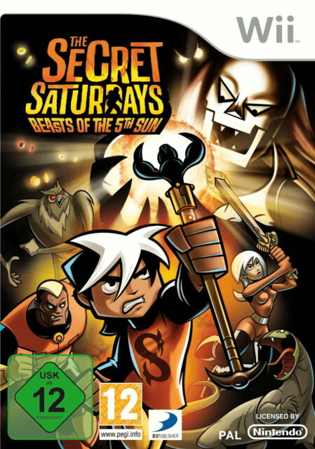 The Secret Saturdays: Beasts of the 5th Sun - WII - Nintendo Wii