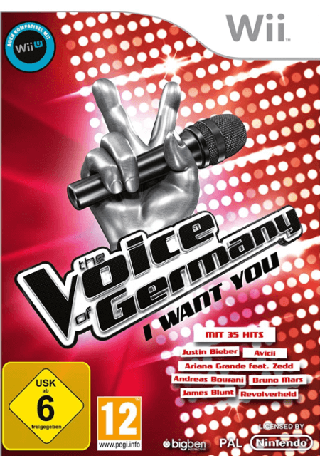 The Voice of Germany: I Want You - WII - Nintendo Wii