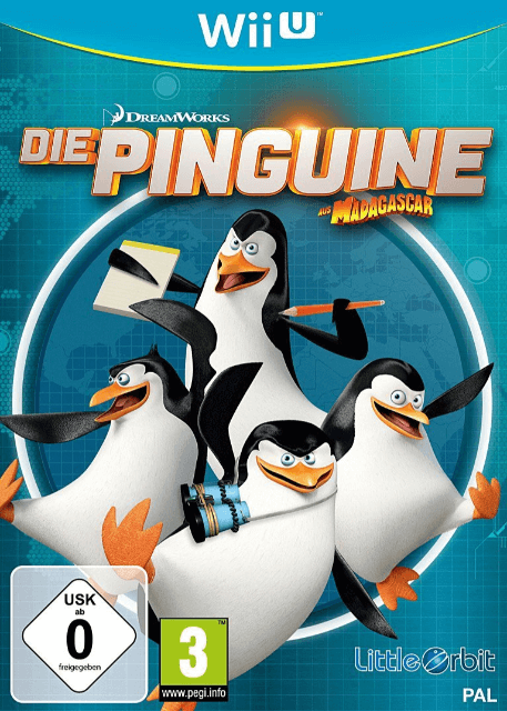 Dreamworks Die Pinguine aus Madagascar - WIIU - Nintendo Wii U