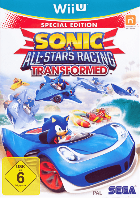 Sonic & All-Stars Racing Transformed - WIIU - Nintendo Wii U