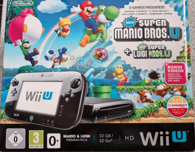 Nintendo Wii U - WIIU - Nintendo Wii U - Packshots