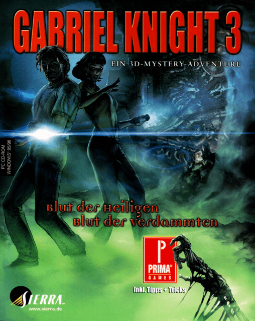 Gabriel Knight 3 - WINDOWS - PC (Windows)