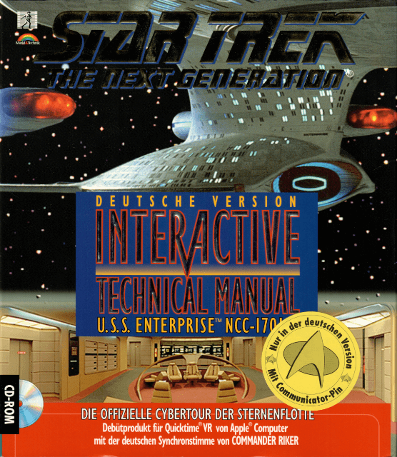 Star Trek The Next Generation: Interactive Technical Manual U.S.S. Enterprise NCC-1701-D - WINDOWS - PC (Windows)
