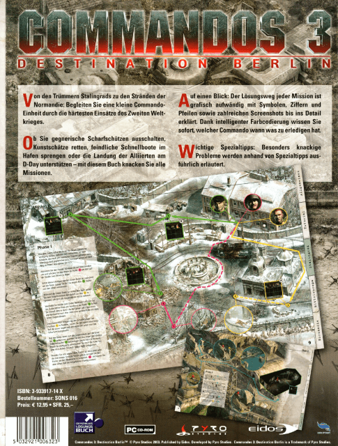 Commandos 3: Destination Berlin - WINDOWS - PC (Windows) - Titles