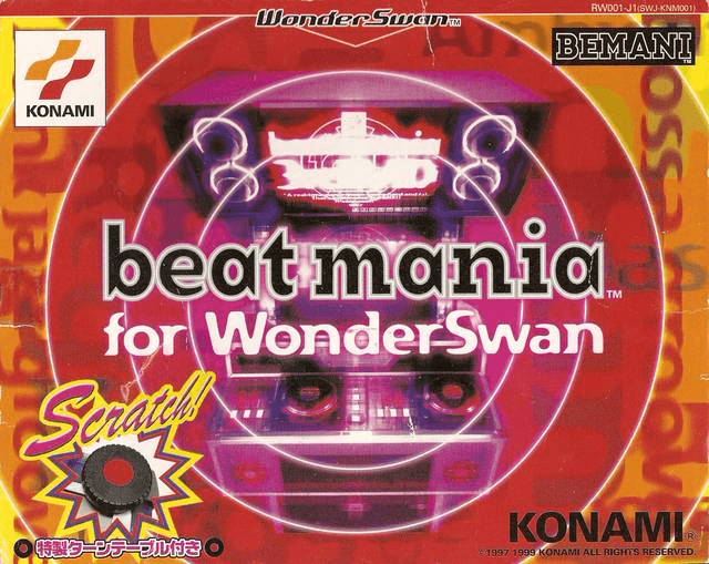 BeatMania for WonderSwan - WONDERSWAN - Bandai WonderSwan