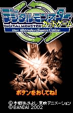 Digital Monsters Card Game Ver. WonderSwan Color - WSC - Bandai WonderSwan Color - Titles