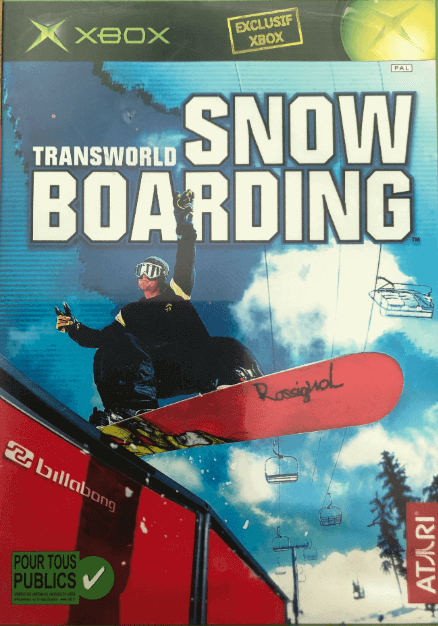 Tranceworld Snow Boarding - XBOX - Microsoft Xbox