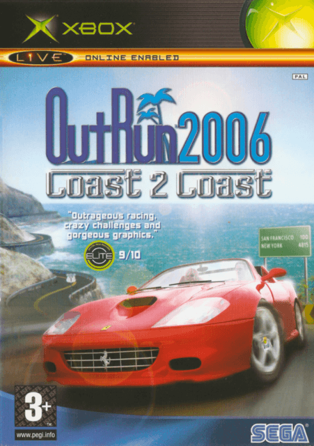 OutRun 2006: Coast 2 Coast - XBOX - Microsoft Xbox