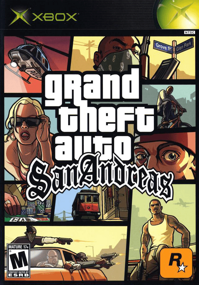 Grand Theft Auto: San Andreas - XBOX - Microsoft Xbox