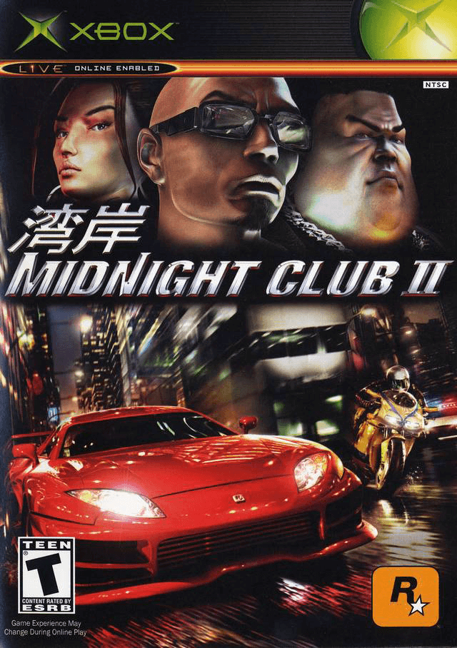 Midnight Club II - XBOX - Microsoft Xbox - Packshots