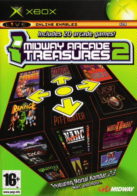 Midway Arcade Treasures 2 - XBOX - Microsoft Xbox