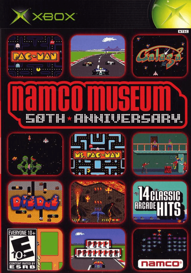 Namco Museum 50th Anniversary - XBOX - Microsoft Xbox - Packshots