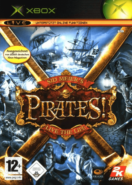 Sid Meier's Pirates! - XBOX - Microsoft Xbox