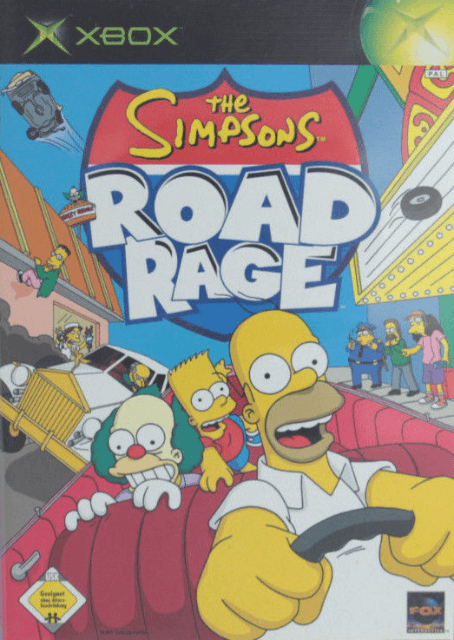 The Simpsons: Road Rage - XBOX - Microsoft Xbox