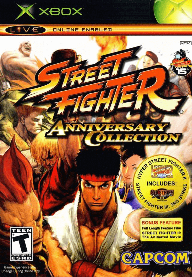 Street Fighter Anniversary Collection - XBOX - Microsoft Xbox - Packshots