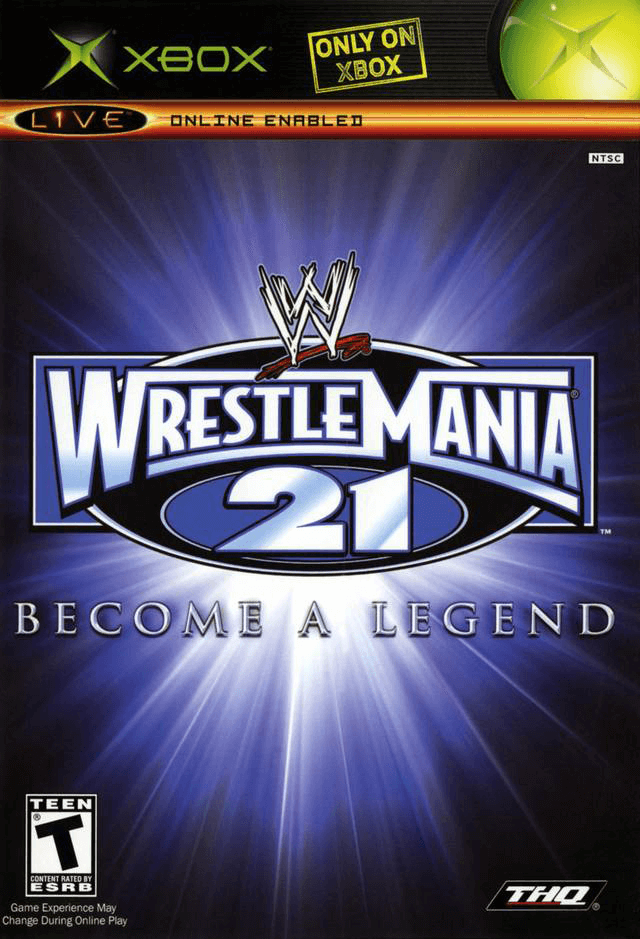 WWE WrestleMania 21 - XBOX - Microsoft Xbox