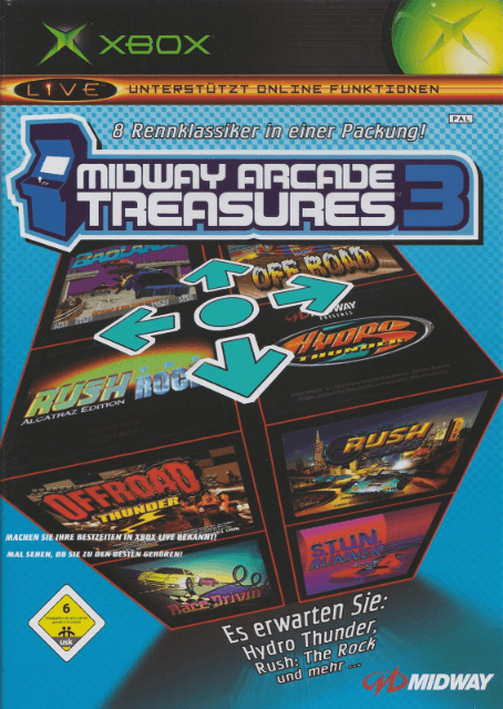 Midway Arcade Treasures 3 - XBOX - Microsoft Xbox