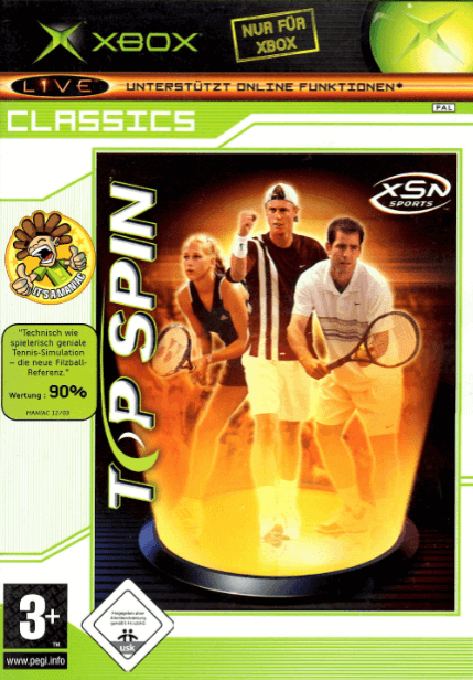 Top Spin - XBOX - Microsoft Xbox