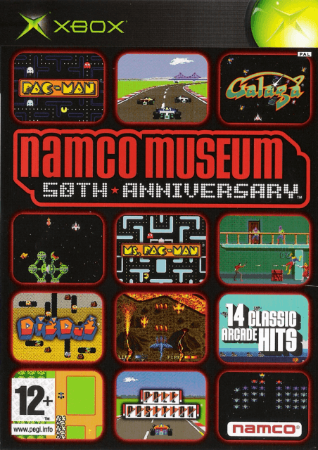 Namco Museum 50th Anniversary - XBOX - Microsoft Xbox - Packshots
