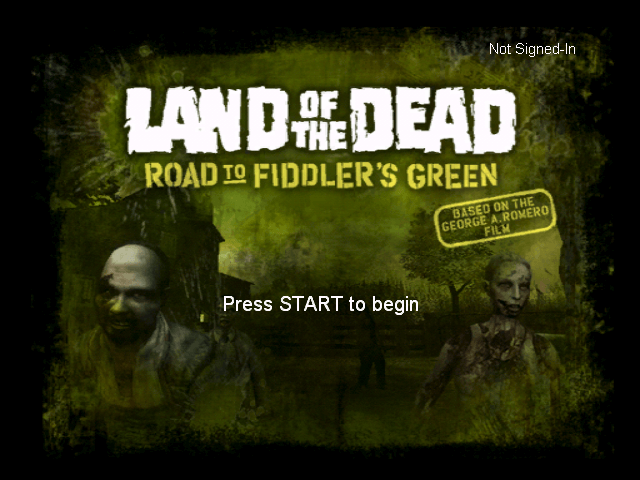 Land of the Dead: Road to Fiddler's Green - XBOX - Microsoft Xbox - Titles