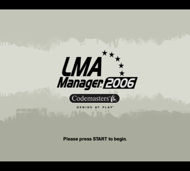 BDFL Manager 2006 - XBOX - Microsoft Xbox - Titles