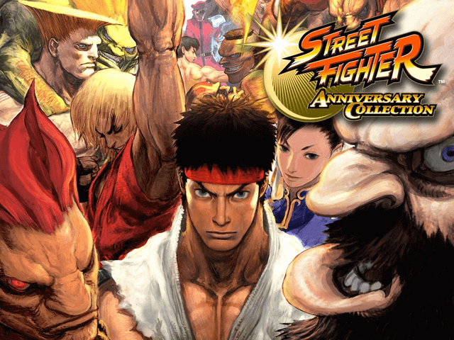 Street Fighter Anniversary Collection - XBOX - Microsoft Xbox - Titles