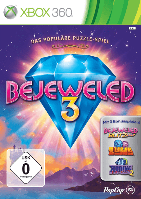 Bejeweled 3 - XBOX360 - Microsoft Xbox 360