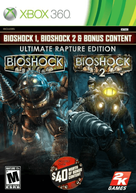 BioShock Ultimate Rapture Edition - XBOX360 - Microsoft Xbox 360