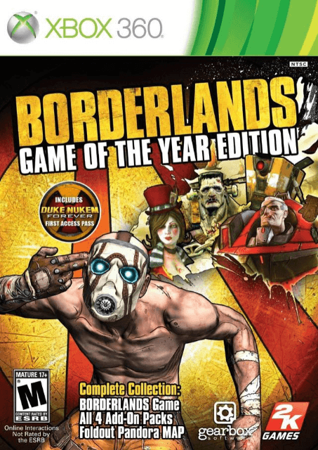 Borderlands - XBOX360 - Microsoft Xbox 360