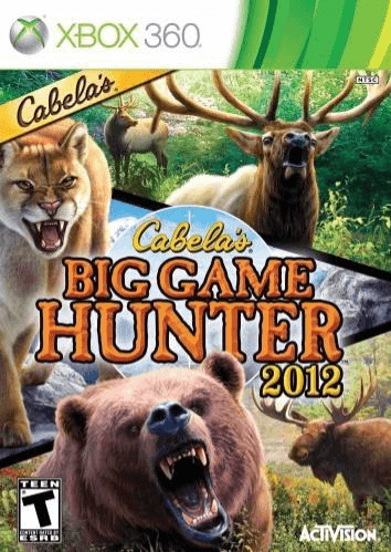 Cabela's Big Game Hunter 2012 - XBOX360 - Microsoft Xbox 360