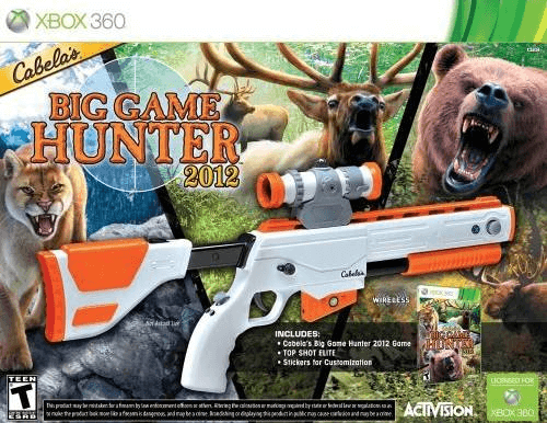 Cabela's Big Game Hunter 2012 - XBOX360 - Microsoft Xbox 360
