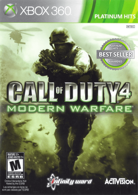 Call of Duty 4: Modern Warfare - XBOX360 - Microsoft Xbox 360
