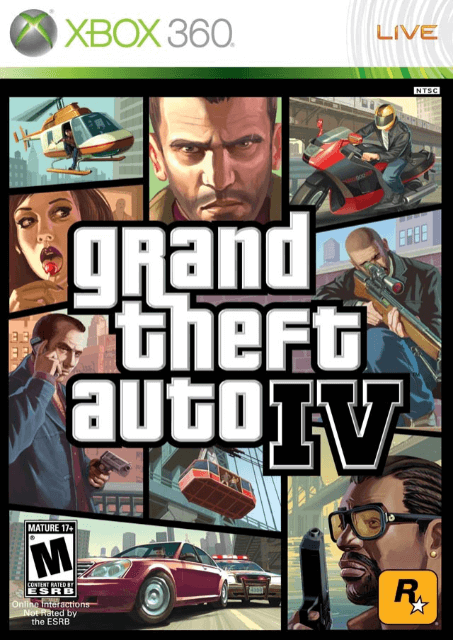 Grand Theft Auto IV - XBOX360 - Microsoft Xbox 360