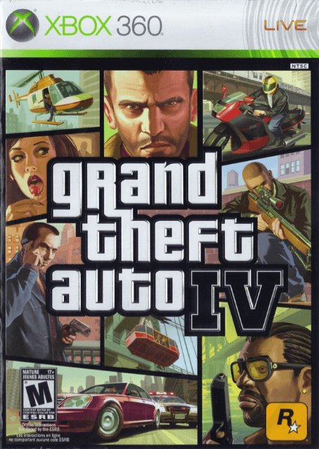 Grand Theft Auto IV - XBOX360 - Microsoft Xbox 360