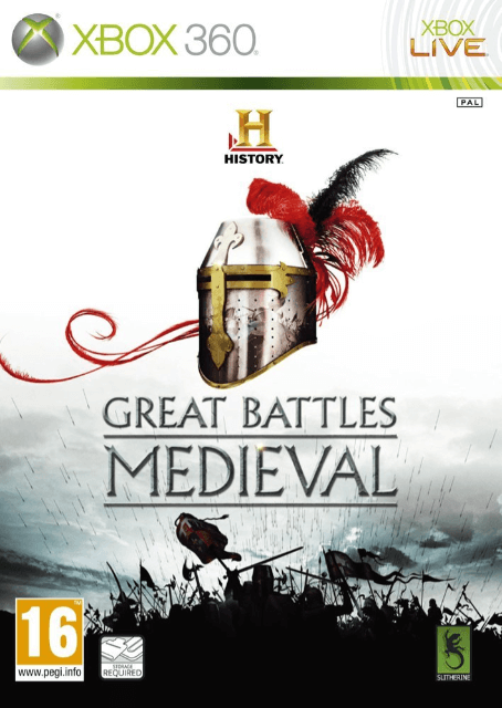 The History Channel: Great Battles - Medieval - XBOX360 - Microsoft Xbox 360