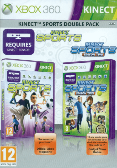 Kinect Sports: Double Pack - XBOX360 - Microsoft Xbox 360