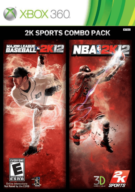 MLB 2K12/NBA 2K12 Combo Pack - XBOX360 - Microsoft Xbox 360