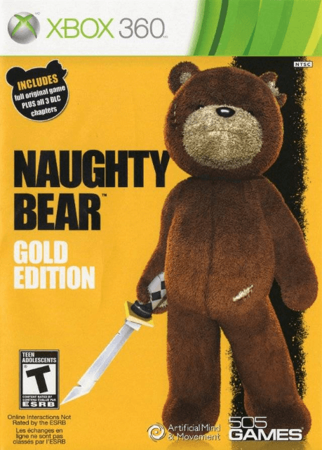 Naughty Bear - XBOX360 - Microsoft Xbox 360