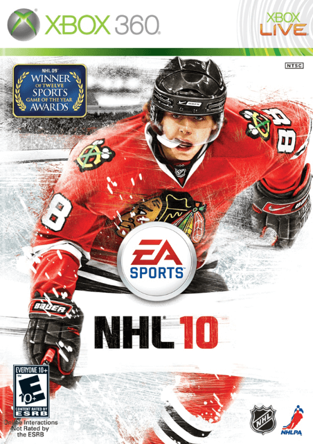 NHL 10 - XBOX360 - Microsoft Xbox 360 - Packshots