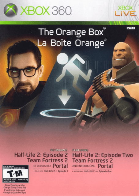 The Orange Box - XBOX360 - Microsoft Xbox 360