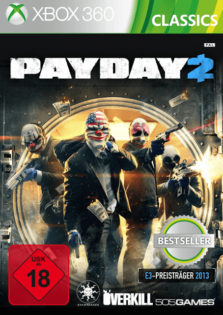 Payday 2 - XBOX360 - Microsoft Xbox 360