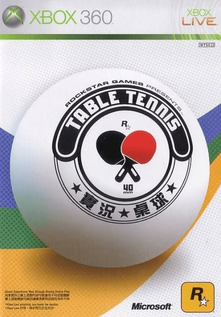 Rockstar Games presents Table Tennis - XBOX360 - Microsoft Xbox 360 - Packshots