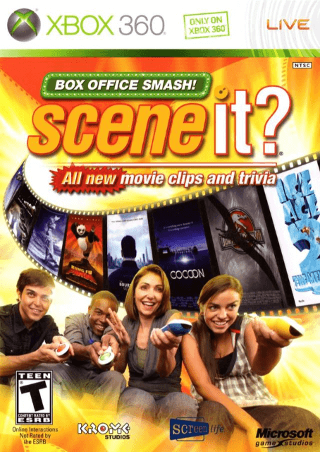 Scene It? Box Office Smash - XBOX360 - Microsoft Xbox 360