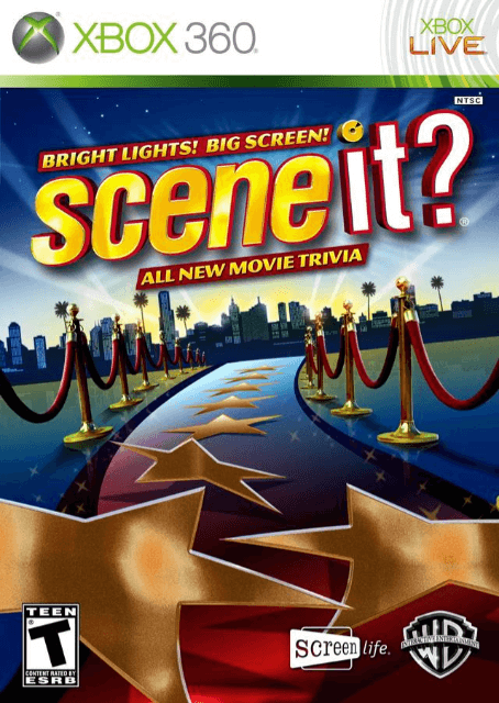 Scene It? Bright Lights! Big Screen! - XBOX360 - Microsoft Xbox 360