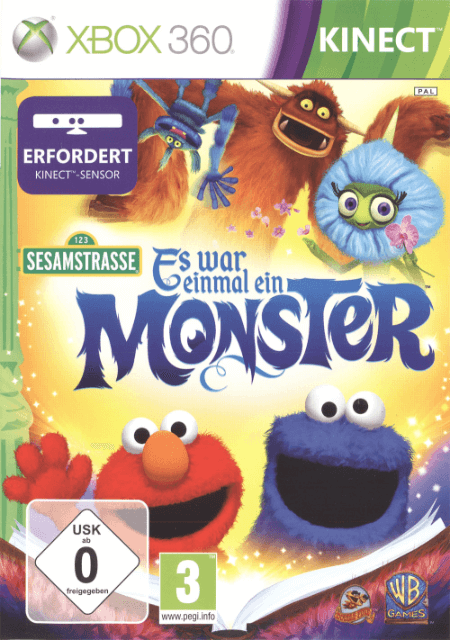 Sesamstrasse - Es war einmal ein Monster - XBOX360 - Microsoft Xbox 360